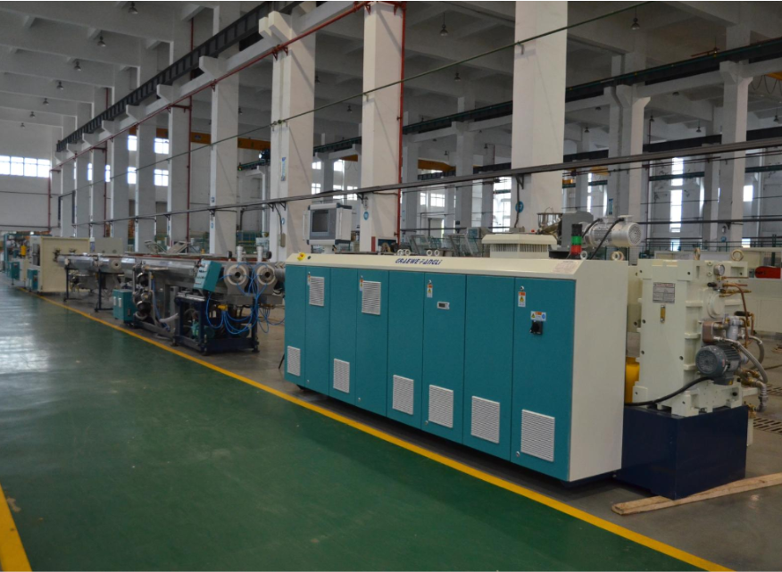 G Series PVC Two-Stand High Speed ​​& High Efficiency Pipe Extrusion Line (PVC-U 75G-2)