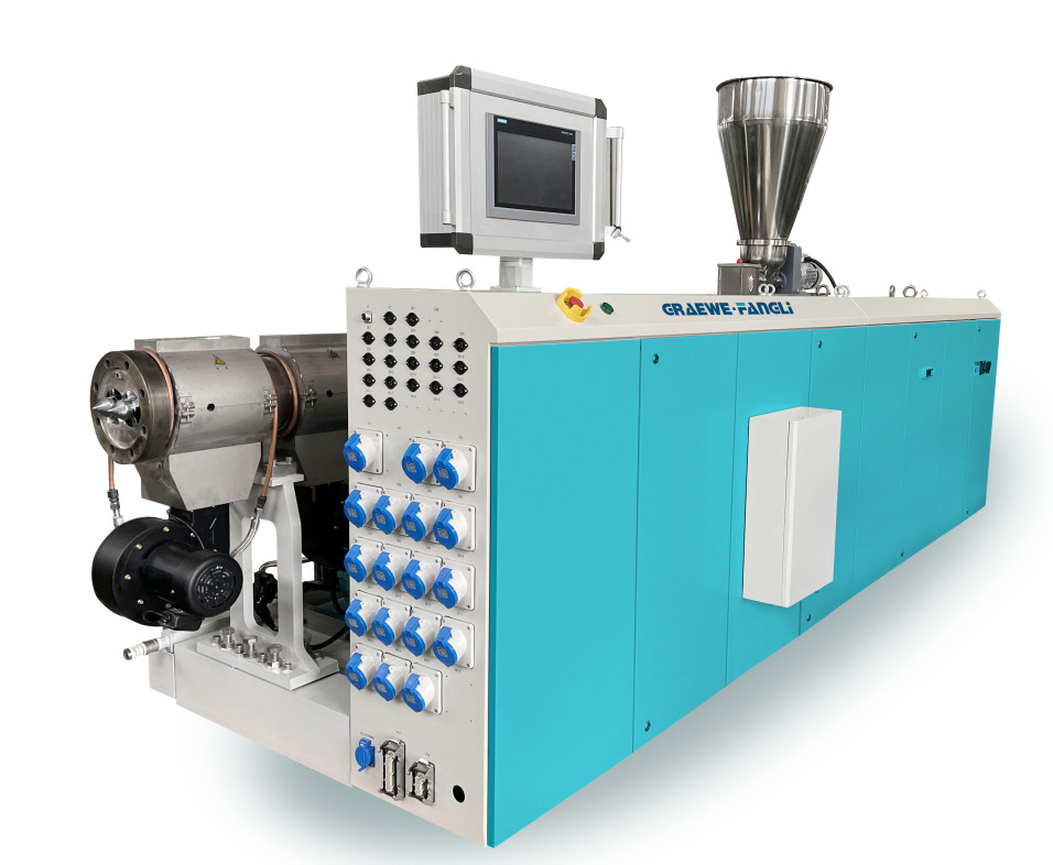 FLSP Series Counter-rotating Parallel Twin-screw Extruder — Pilihan Line Produksi Ekstrusi Pipa PVC Efisiensi Tinggi